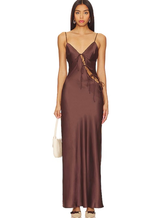 Lioness Dresses & Skirts - Lioness- About A Girl Maxi in Chocolate
